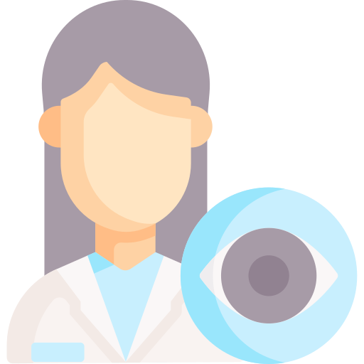 Qualified eye care providers icon