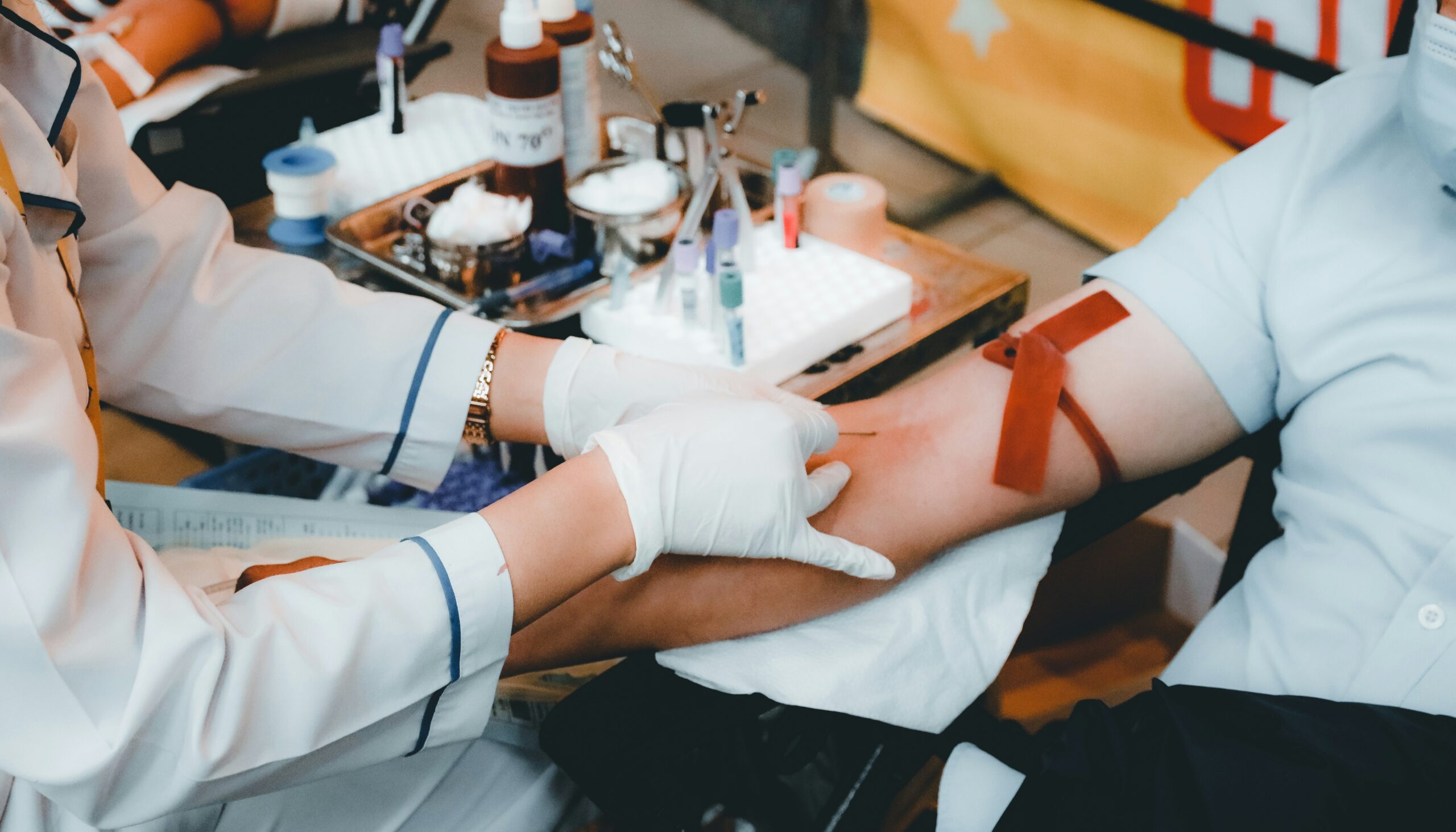 análisis de sangre sin seguro